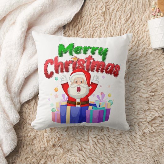 メリークリスマス装飾用クッション クッション (ブランケット)