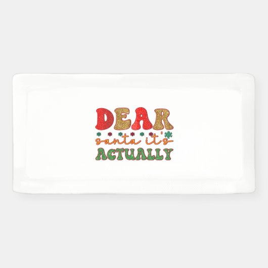 メリークリスマス親愛サンタ実は 横断幕 (横)