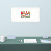 メリークリスマス親愛サンタ実は 横断幕 (トレードショー)