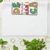 メリークリスマス親愛サンタYou Can 離れ Cash キッチンタオル (折り畳み)