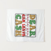 メリークリスマス親愛サンタYou Can 離れ Cash タペストリー (正面(横))