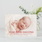 メリークリスマス誕生発表 シーズンカード (スタンド正面)