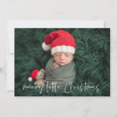 メリークリスマス誕生発表 案内状 (正面)