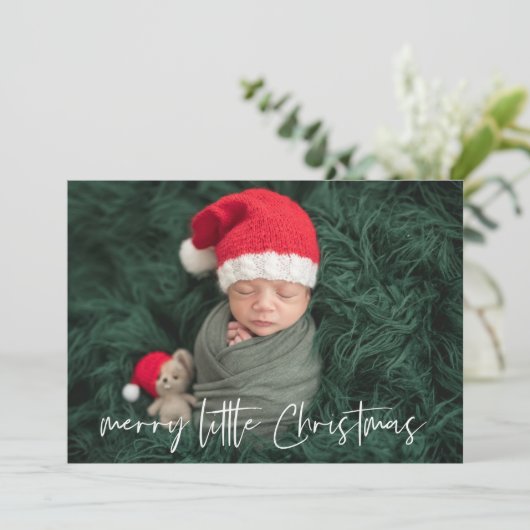 メリークリスマス誕生発表 案内状 (スタンド正面)