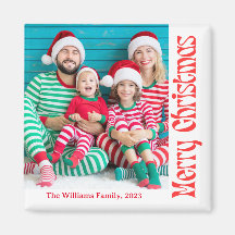 メリークリスマス赤いレトロな書写真