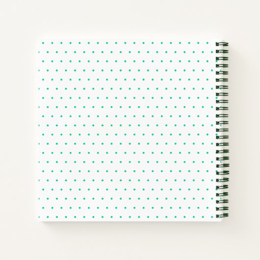 メリークリスマス赤レトロスクリプトの家族の写真 ノートブック (裏面)