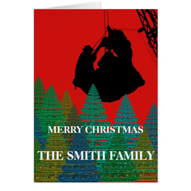 メリークリスマス運転士クレーン運転士 (正面)