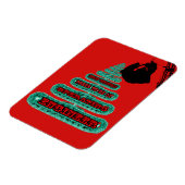 メリークリスマス運転士クレーン運転士 マグネット (左側)