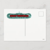 メリークリスマス運転技術者クレーンオペレータ シーズンポストカード (裏面)