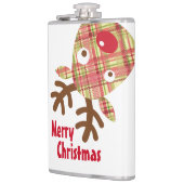 メリークリスマス酔いトナカイ フラスク (左)