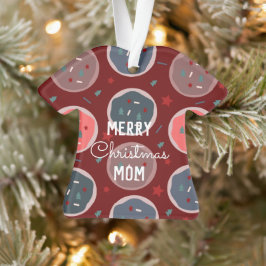 メリークリスマス醜いセーターのクッキー名 オーナメント