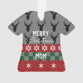 メリークリスマス醜いセーター名オーナメント オーナメント