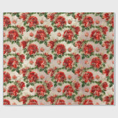 メリークリスマス金ゴールドグリッタースクリプトバラバウブル ラッピングペーパー (フラット)