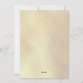 メリークリスマス金ゴールドスパークルスクリプトPHOTO Greeting シーズンカード (裏面)