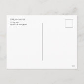 メリークリスマス金ゴールド冬の植物写真Holida シーズンポストカード (裏面)