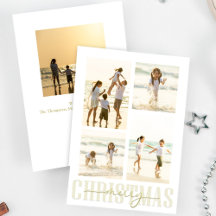 メリークリスマス金ゴールド書道エレガント5写真