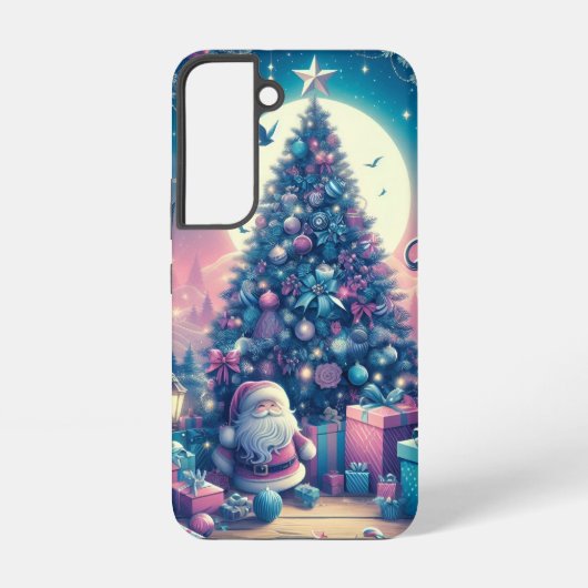 メリークリスマス銀河系S22ケース SAMSUNG GALAXYケース (裏面)