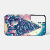 メリークリスマス銀河系S22ケース SAMSUNG GALAXYケース (裏面横)