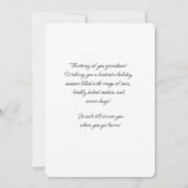 メリークリスマス長距離トラック運転手の孫 (裏面)