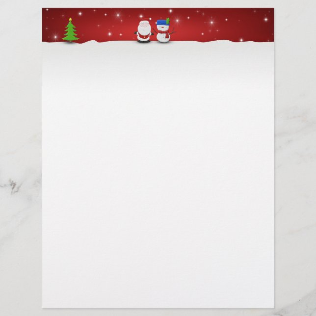 メリークリスマス雪だるまとサンタ (正面)