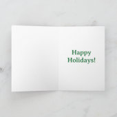 メリークリスマス雪だるま カード (内部)