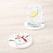 メリークリスマス雪だるま コースター (側面)