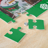 メリークリスマス雪だるま ジグソーパズル (側面)