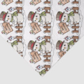 メリークリスマス雪だるま 薄葉紙 (詳細)