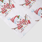 メリークリスマス雪だるま 薄葉紙 (詳細)
