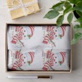 メリークリスマス雪だるま 薄葉紙 (ギフト)