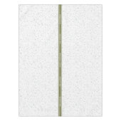 メリークリスマス雪のパターンが白い休日 テーブルクロス (正面)