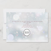 メリークリスマス雪のロ企業のゴ シーズンカード (裏面)