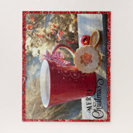 メリークリスマス静かな瞬間の贈り物 ジグソーパズル