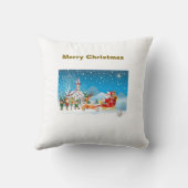 メリークリスマス飾り枕 クッション (裏面)