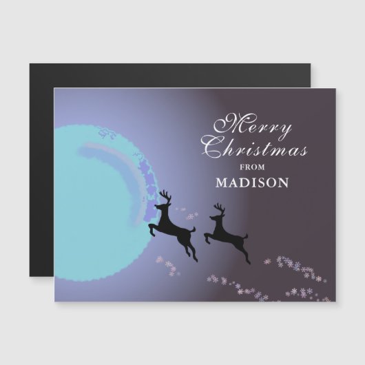 メリークリスマス魔法のトナカイの月の名前 (正面/裏面)