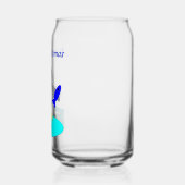 メリークリスマス魚釣りペンギンカスタム ガラス缶 (左)