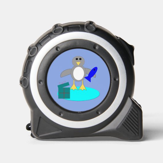 メリークリスマス魚釣りペンギン メジャー (正面)