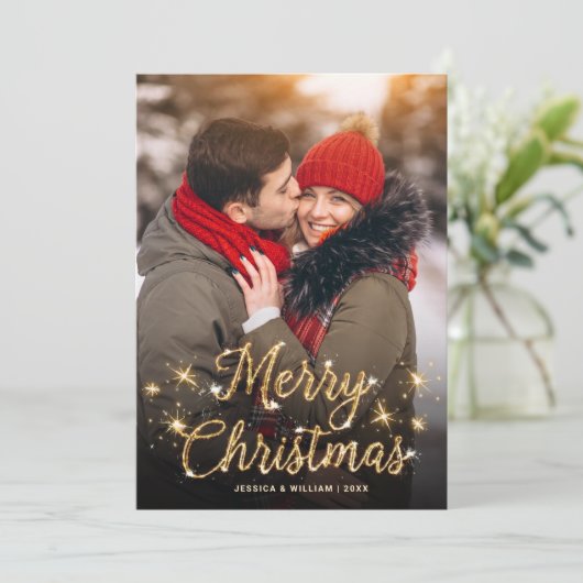 メリークリスマス黄金の輝き3 PHOTO Greeting シーズンカード (スタンド正面)