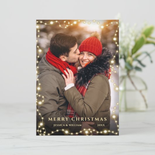 メリークリスマス黄金の輝き4 PHOTO Greeting シーズンカード (スタンド正面)