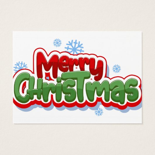 メリークリスマス (裏面)