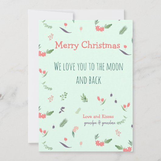 メリークリスマス (裏面)