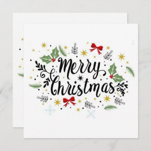 メリークリスマス (正面/裏面)