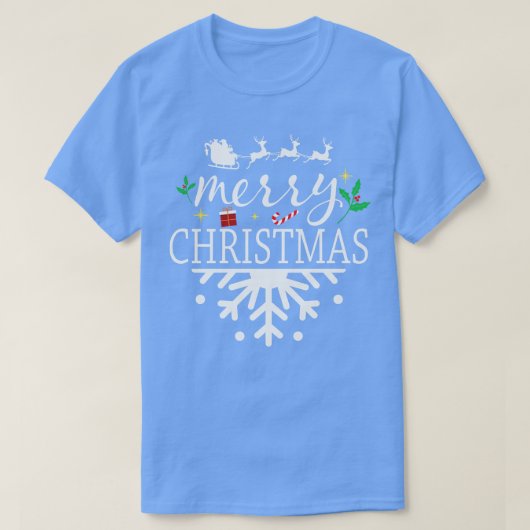 メリークリスマス10 Tシャツ (デザイン正面)