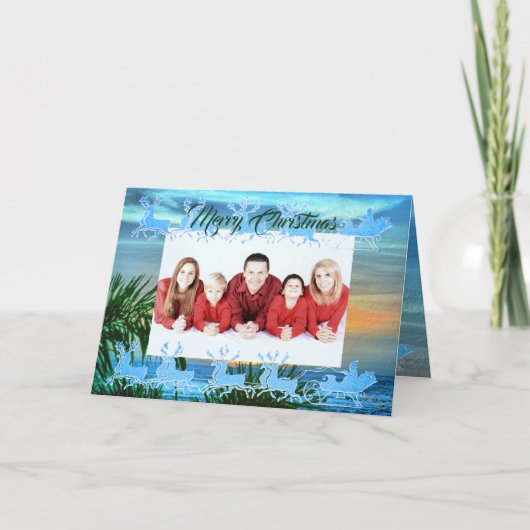 メリークリスマス1557休日 カード (正面)