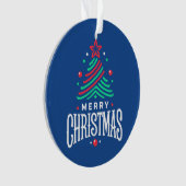 メリークリスマス1 オーナメント (正面)
