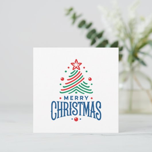 メリークリスマス1 カード (スタンド正面)