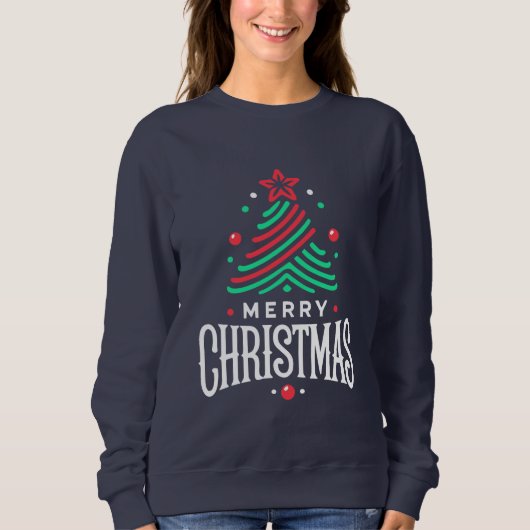 メリークリスマス1 スウェットシャツ (正面)