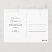 メリークリスマス1  ポストカード (裏面)