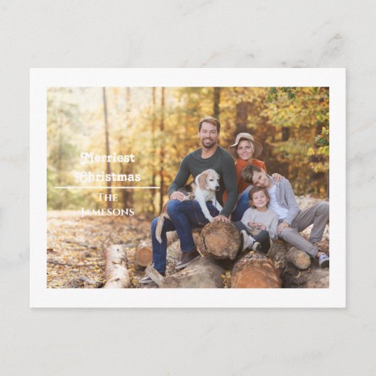 メリークリスマス1  ポストカード (正面)