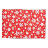 メリークリスマス2ゴールデンドードル（ゴールデンレッド）かわいい 枕カバー (裏面-左)